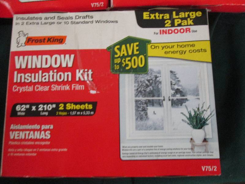 3 packs of frost king extra large 2...