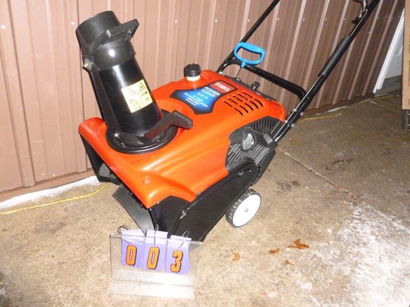 Snowblower & Tools.