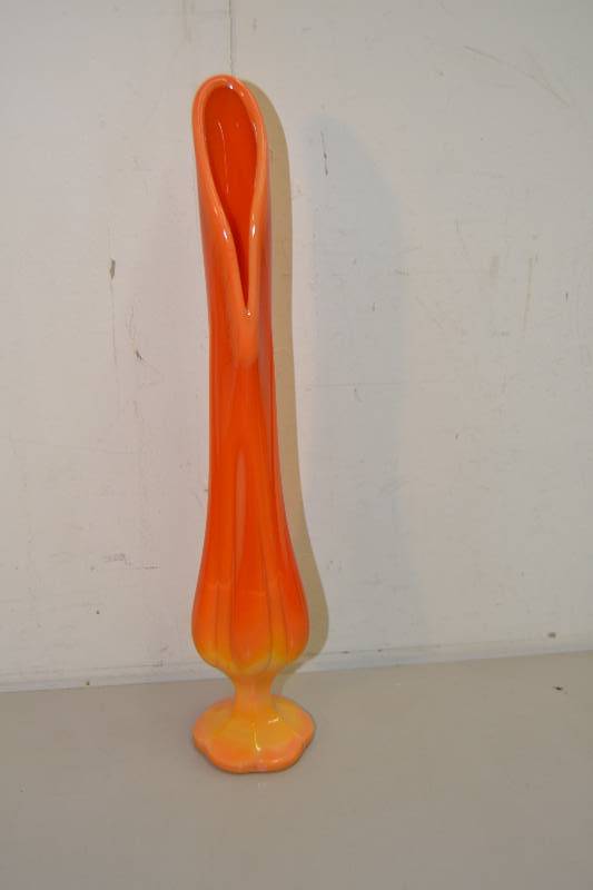 Stag Glass Vase