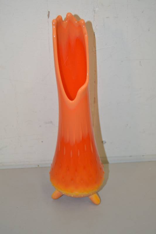 Stag Glass Vase