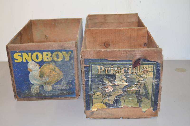 Vintage Wood Crates