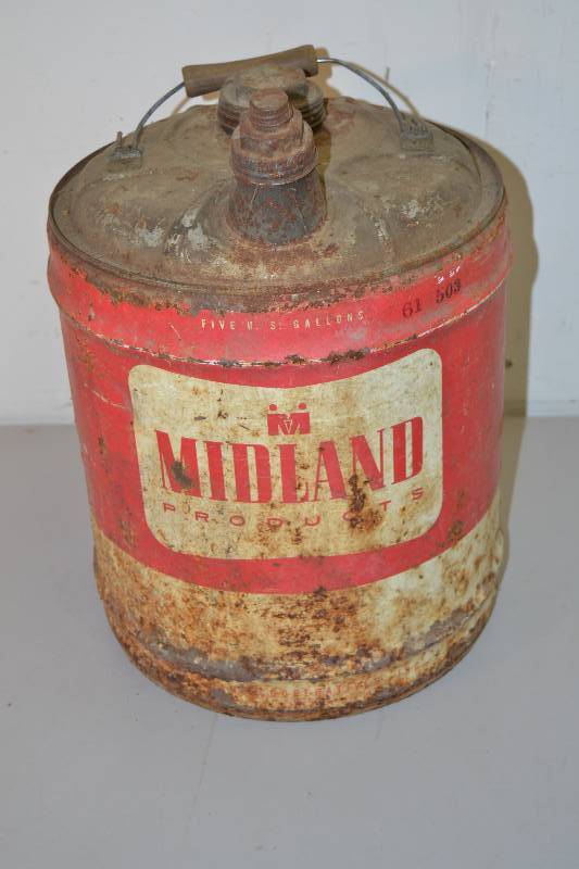 Midland oil container
