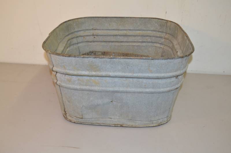 Galvanized Bin