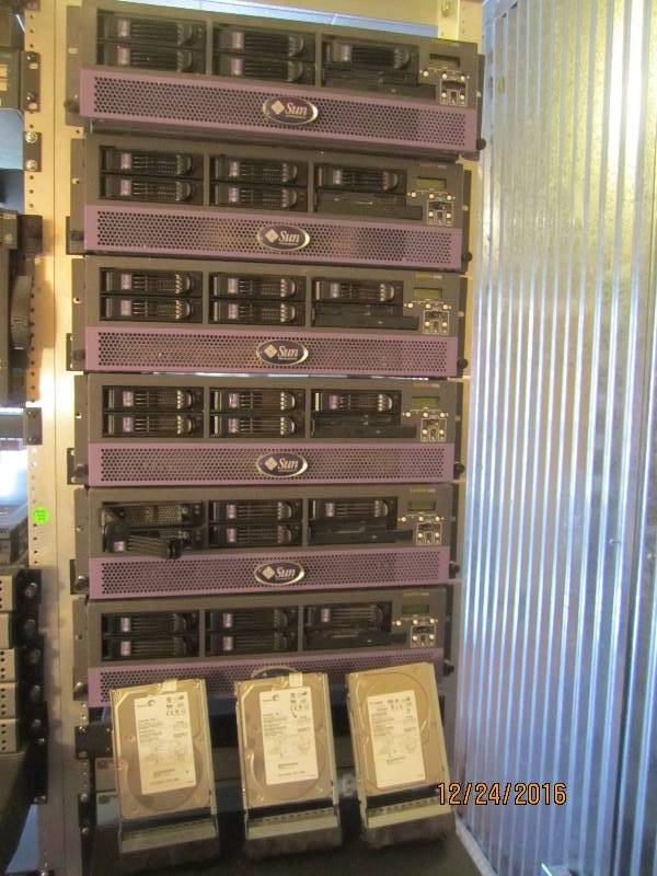 lot 1 image: Lot of 6 Sun Microsystems Sunfire V...