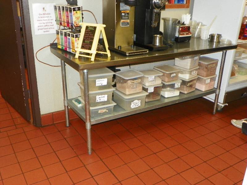 Stainless Steel Counter