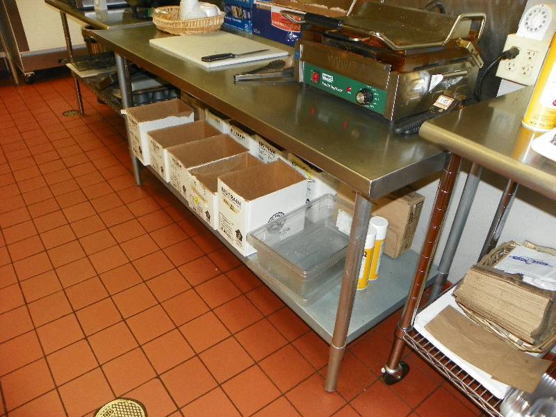 Stainless Steel Counter