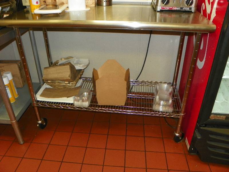 Stainless Steel Counter