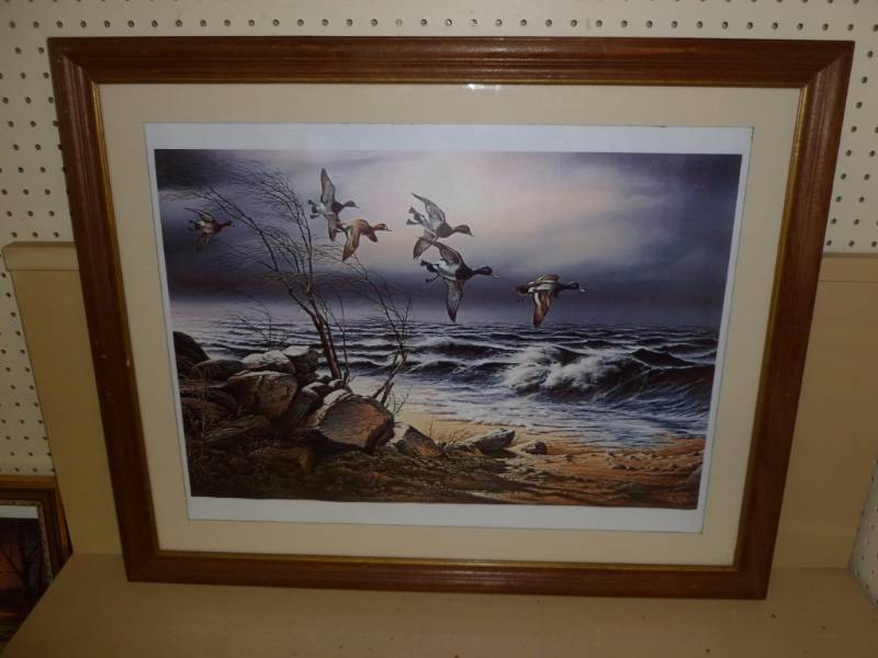 lot 4 image: Terry Redlin Print
