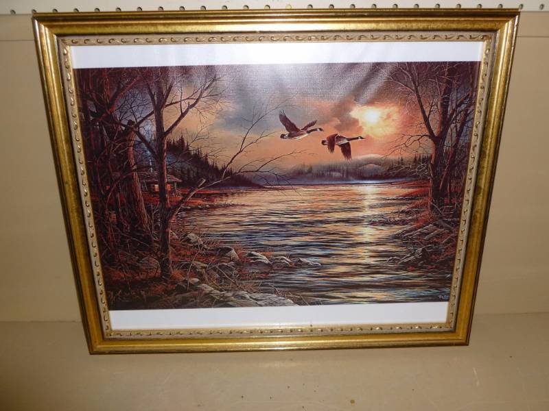 lot 5 image: Terry Redlin Print