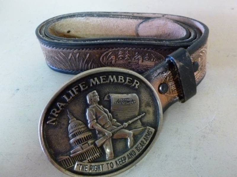 lot 83 image: NRA Belt
