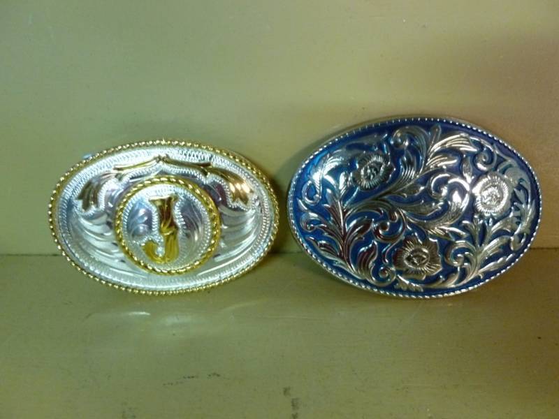 lot 195 image: Belt Buckles