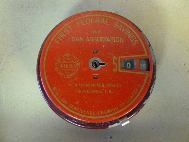 lot 201 image: Vintage Coin Bank