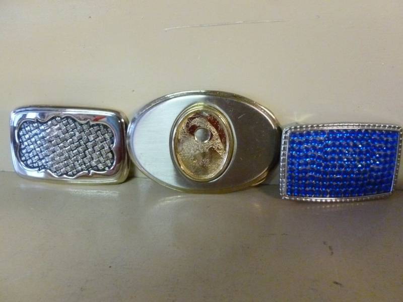 lot 204 image: Belt Buckles