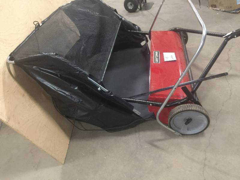 lot 1 image: Craftsman 42 High Speed Sweeper used in like new working conditions
