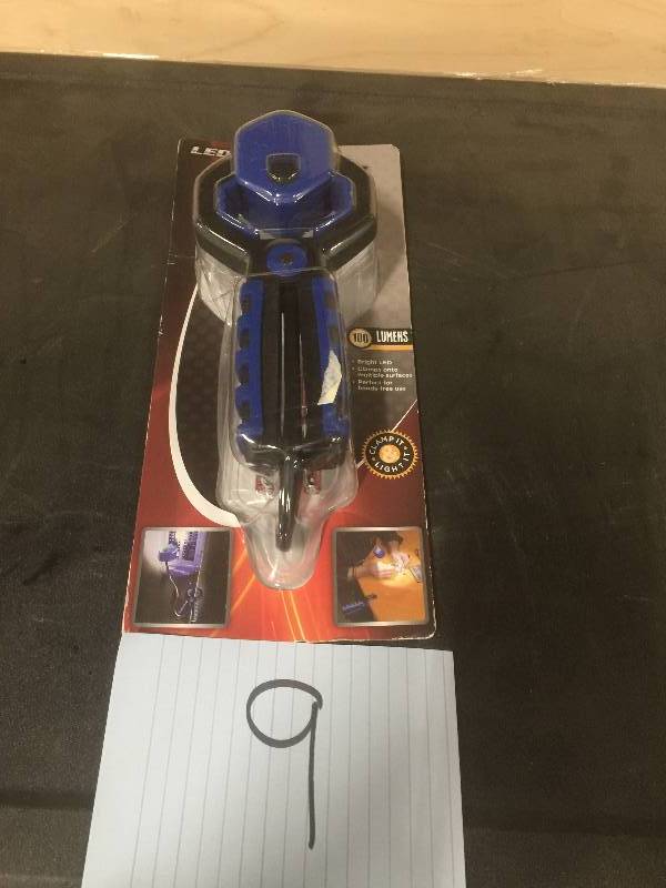 lot 9 image: Dorcy LED Mini Clamp Flashlight  New