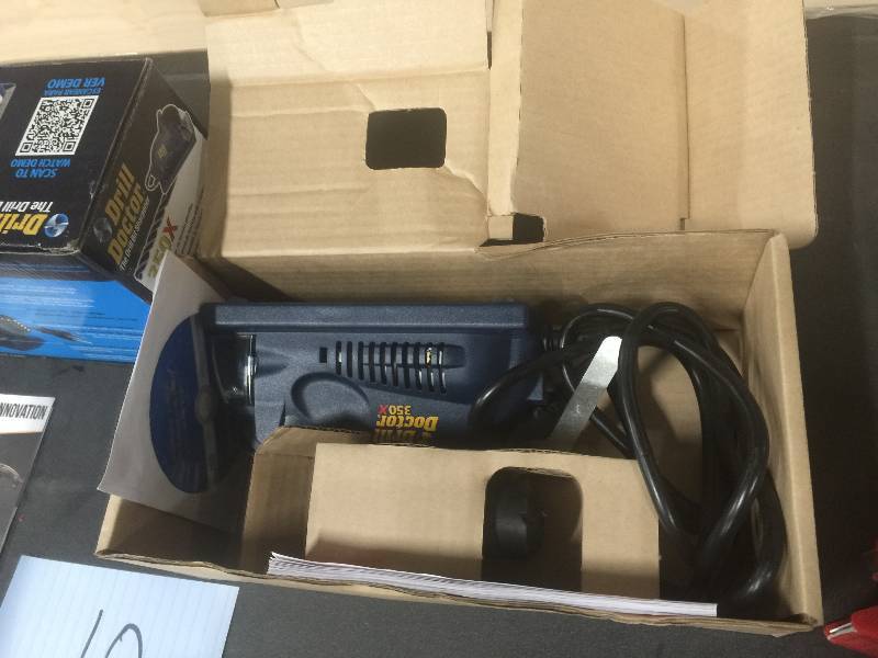 lot 10 image: Drill Doctor Sharpener, DD350X open box never used