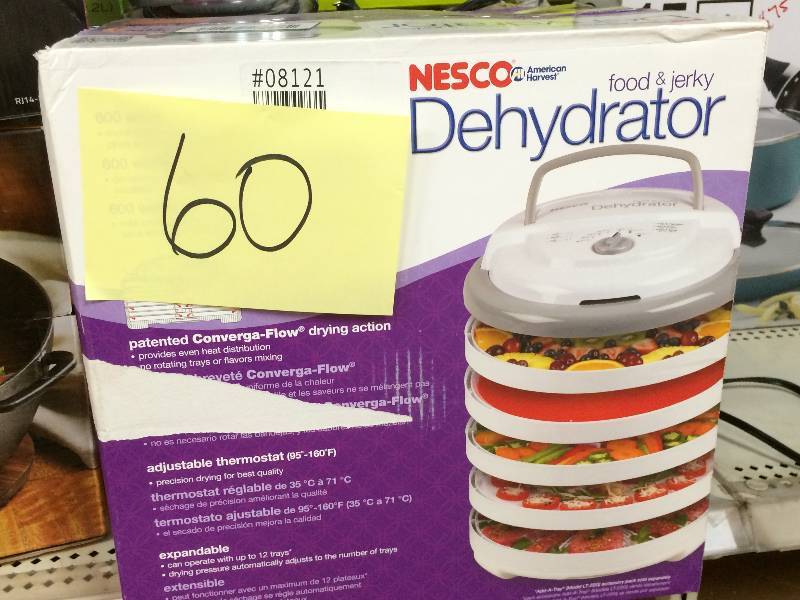 lot 60 image: Nesco Food Dehydrator in like new conditions