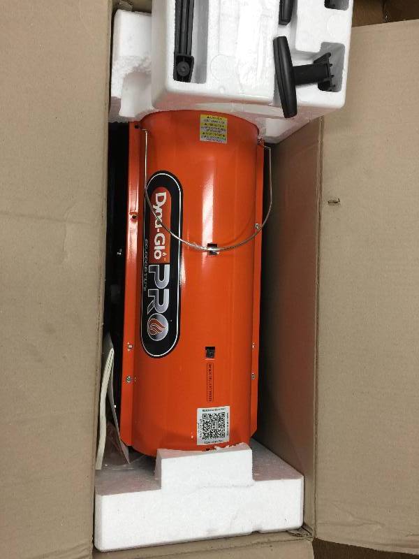 lot 94 image: Dyna-Glo Pro 80K BTU Forced Air Kerosene Portable Heater used
