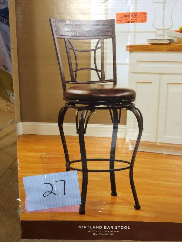 Portland Bar Stool Seat Height 30 Never used