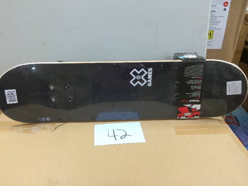 Stoked Series X Games Skateboard New