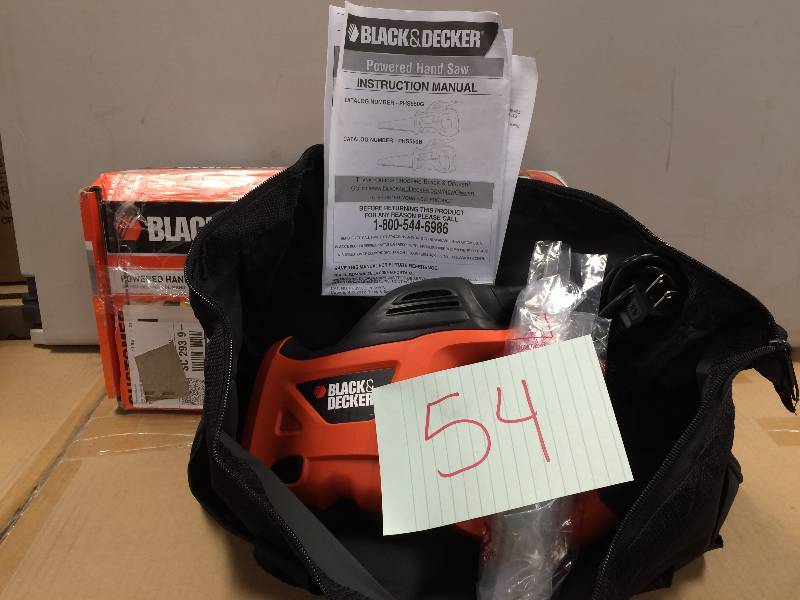 Black and Decker Powered Hand Saw Never used