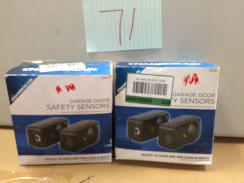 Lot of 2 Garage Door Safety Sensors never used
