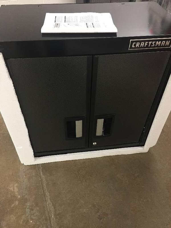 Craftsman Premium Heavy-Duty Hanging Wall Cabinet, open box never used