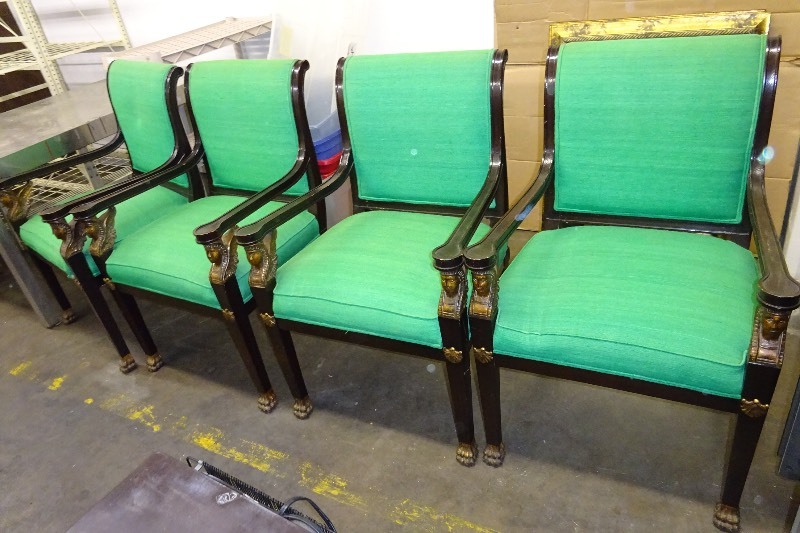 lot 41 image: 4 Vintage chairs