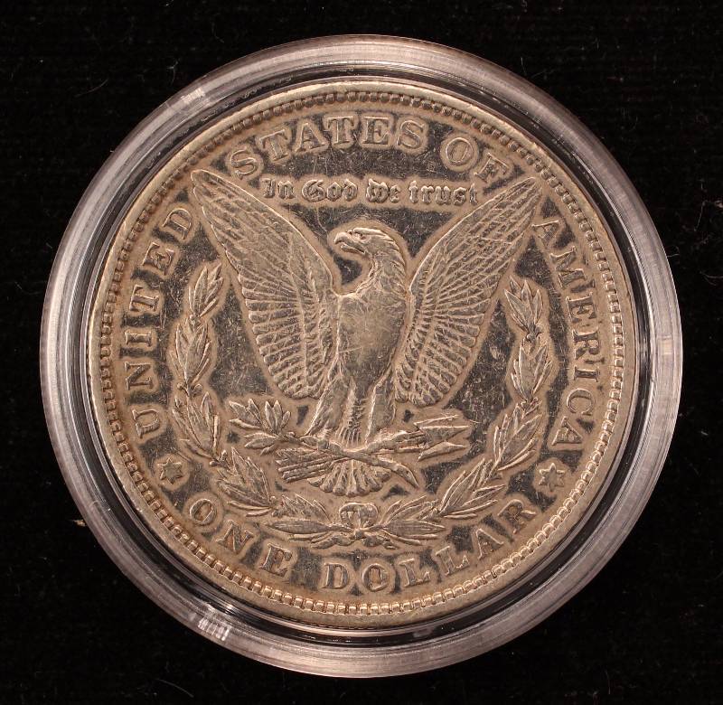 lot 18 image: 1879 MORGAN SILVER DOLLAR AU DETAILS CLEANED