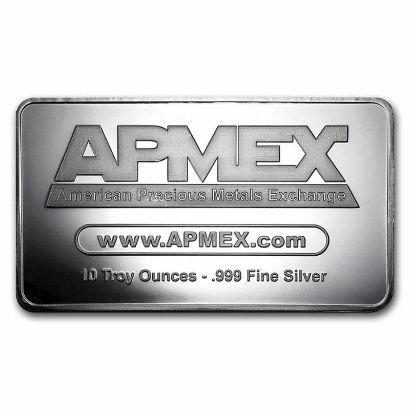 lot 63 image: 10 TROY OZ. .999 FINE SILVER 10 COMMANDMENTS BAR SEALED