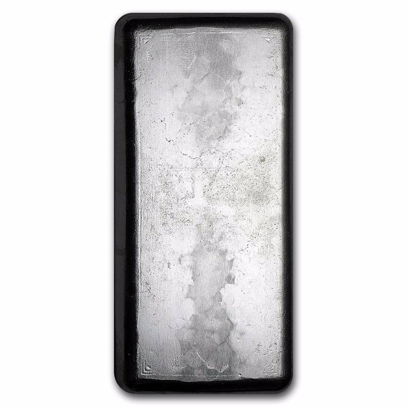 lot 40 image: 10 TROY OZ. .999 FINE SILVER REPUBLIC METALS BAR SEALED