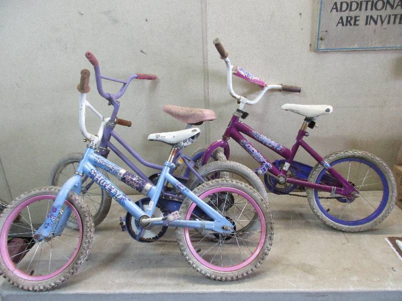 3 kids bikes