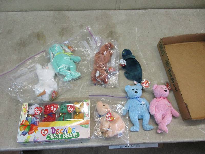 Beanie babies (11 total)