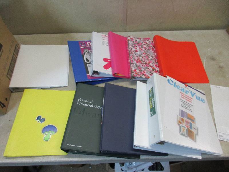 11 - 3 ring binders