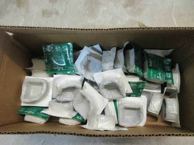 Box of Folgers ultra roasted decaf coffee