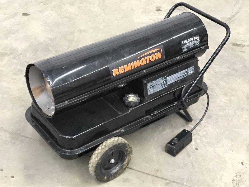 Remington 115,000 BTU Shop Heater LE January Consignments KBID