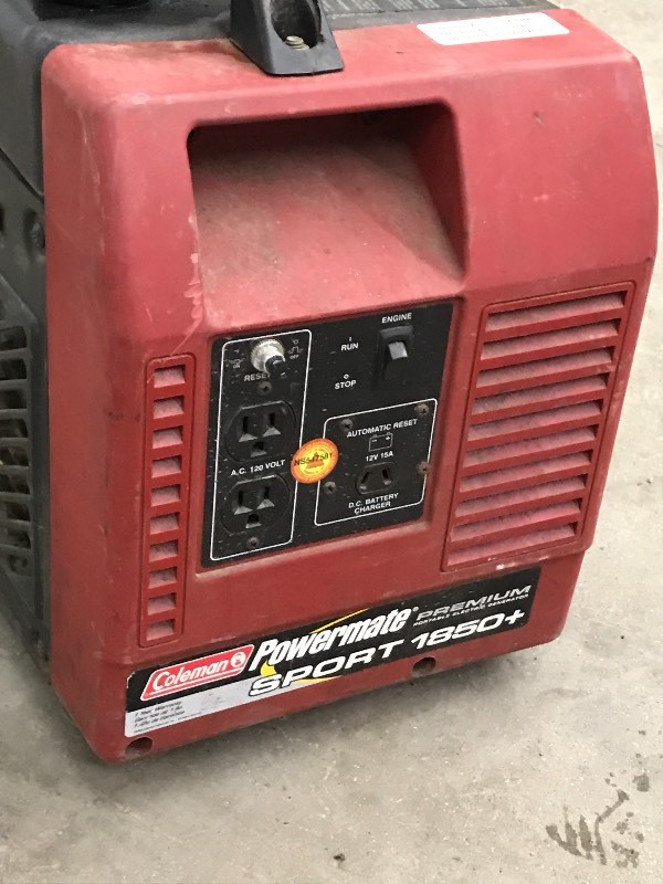 Coleman 1850 Generator