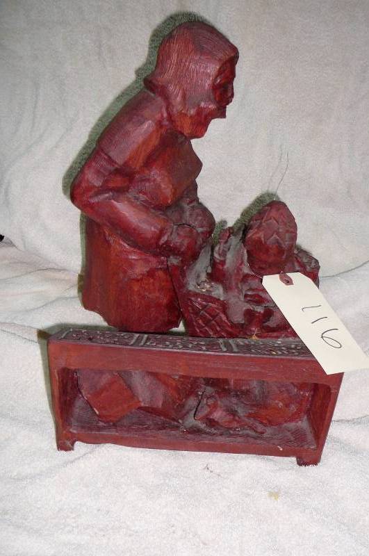Wood Carved Figures