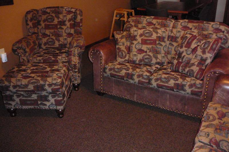 4 pc Fishing Living Room Set