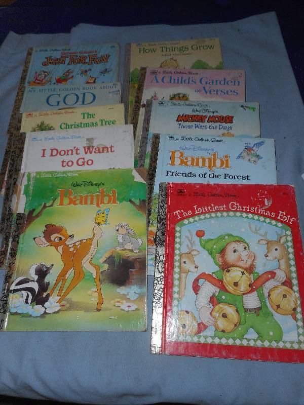 lot 57 image: 10 GOLDEN BOOKS