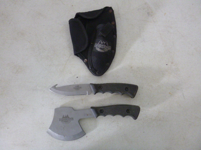 lot 13 image: Adventuridge Knife and Hatchet