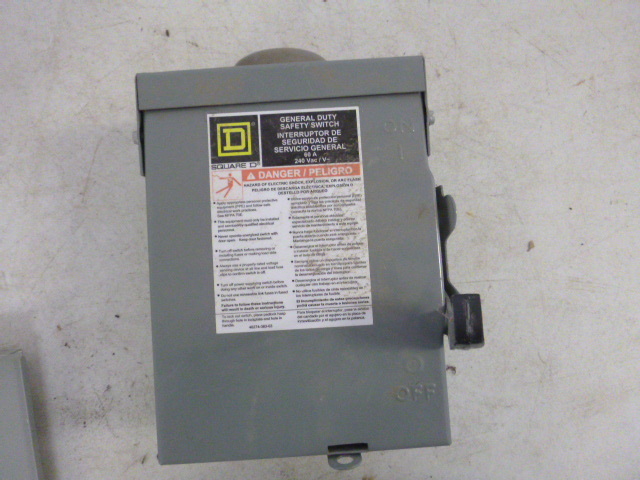 lot 35 image: Square D Safety Switch