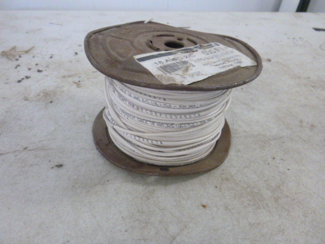lot 49 image: Roll of 18 AWG 2-C Wire