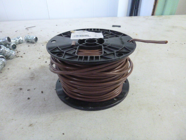 lot 50 image: Roll of 18-5 Thermostat Wire