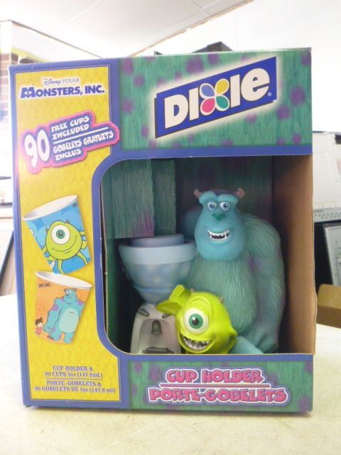 lot 116 image: Monsters Inc. Dixie Cup Holder