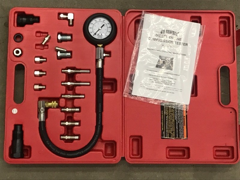 lot 16 image: Diesel Engine Compression Tester Se...