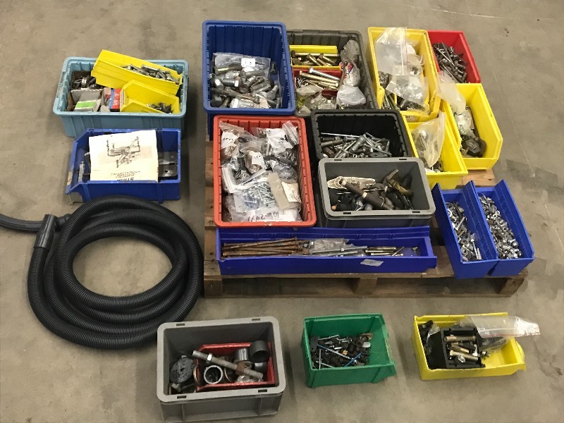 lot 70 image: Pallet Of Assorted Hardware Nuts, ...