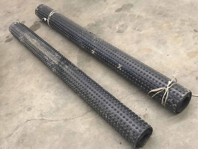 lot 73 image: (2) Rolls Of Plastic Liner, 7ft Wid...