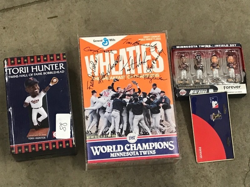 lot 88 image: Lot Of New MN Twins CollectiblesMe...