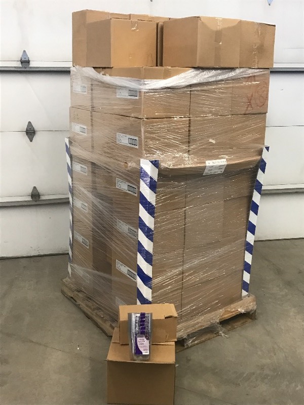 lot 102 image: Pallet Of (63) Cases Of New Paint P...